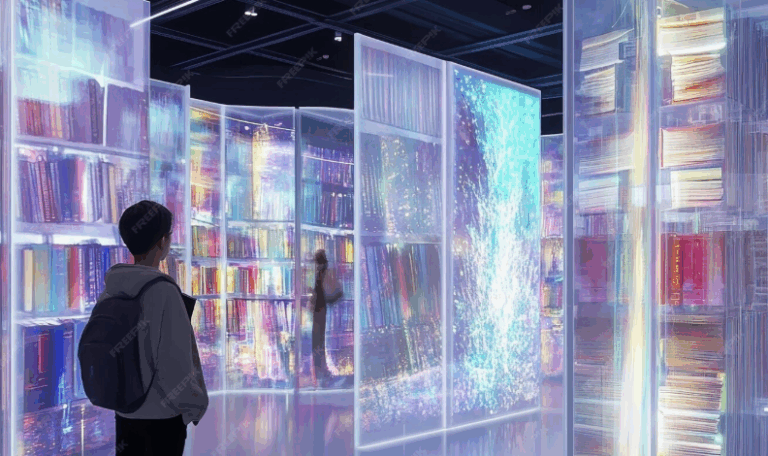 Holistic concept development of a knowledge library with building and high-tech for a sheikhdom